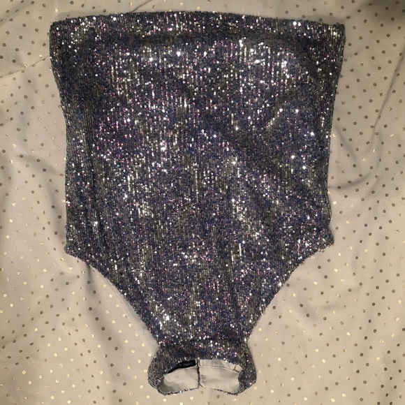 Cable & Gauge Sequin Tank Size M - Picture 5 of 6